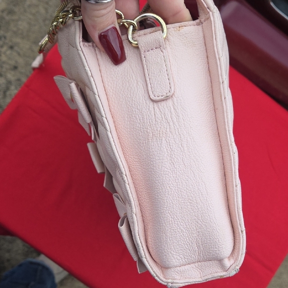 Betsey Johnson Light Pink Bow Crossbody Bag - Picture 8 of 16
